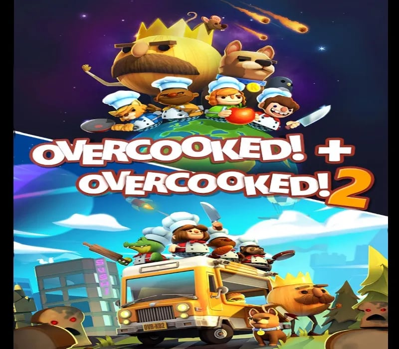 Okładka gry OVERCOOKED! 1+2 Xbox One & Series X/S
