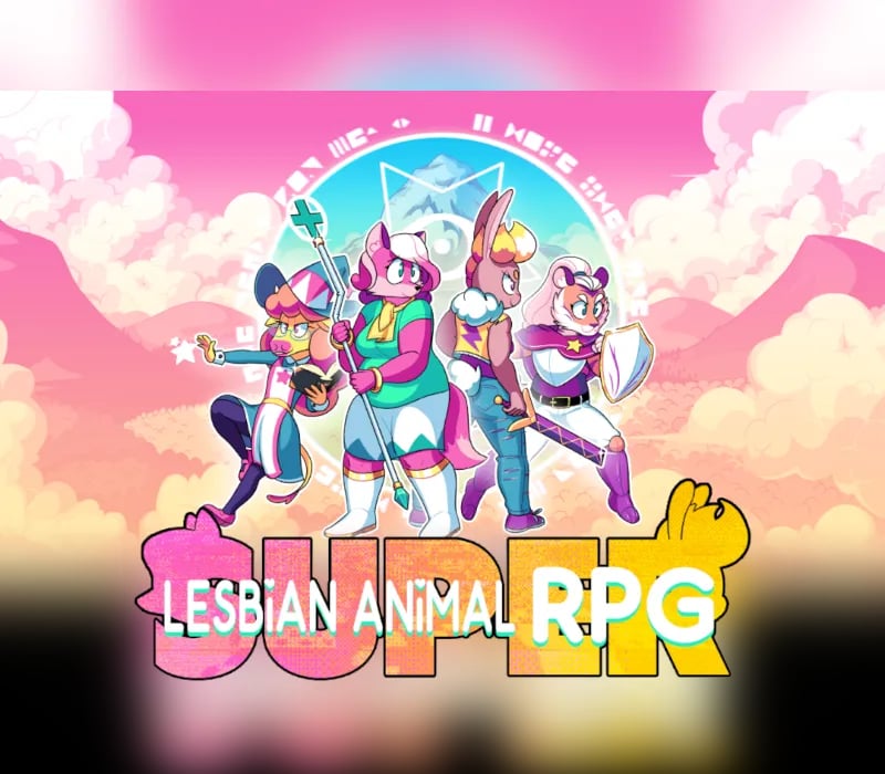 Okładka gry Super Lesbian Animal RPG