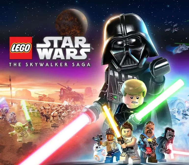 Okładka gry LEGO STAR WARS: THE SKYWALKER SAGA Xbox One & Series X/S