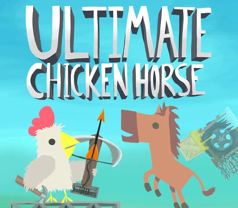 Okładka gry ULTIMATE CHICKEN HORSE Xbox One & Series X/S