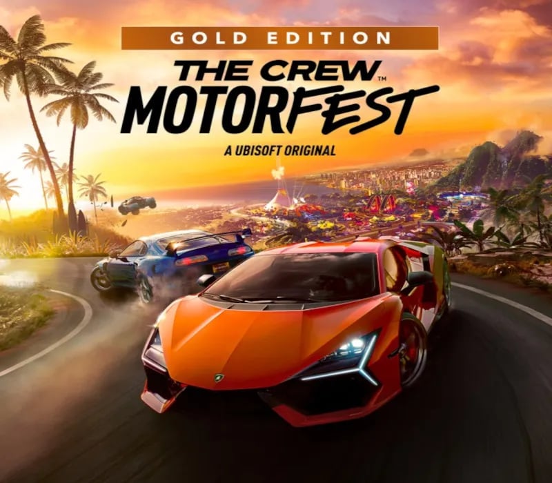 Okładka gry THE CREW MOTORFEST GOLD EDITION Xbox One & Series X/S