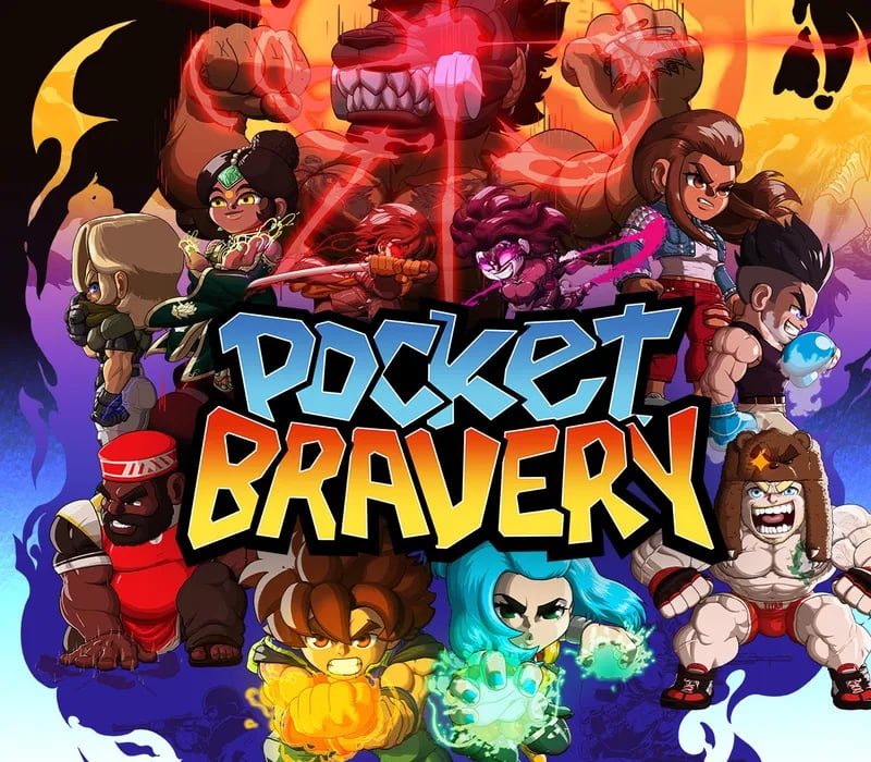 Okładka gry Pocket Bravery STEAM KLUCZ