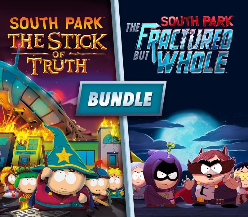 Okładka gry SOUTH PARK: THE STICK OF TRUTH + THE FRACTURED BUT WHOLE BUNDLE Xbox One & Series X/S