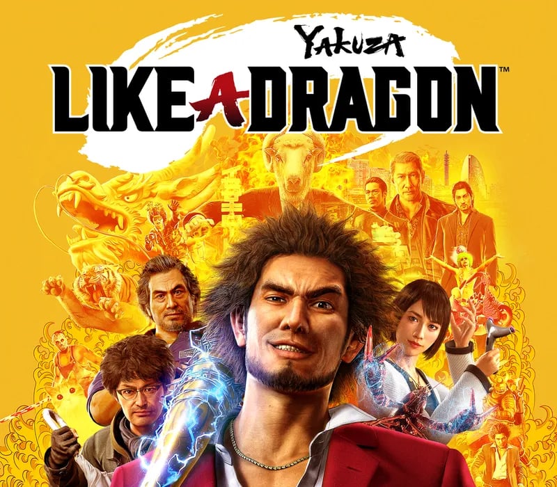 Okładka gry Yakuza: Like a Dragon STEAM KLUCZ