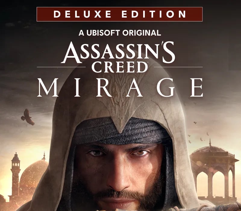 Okładka gry ASSASSIN'S CREED MIRAGE Deluxe Edition Xbox One & Series X/S