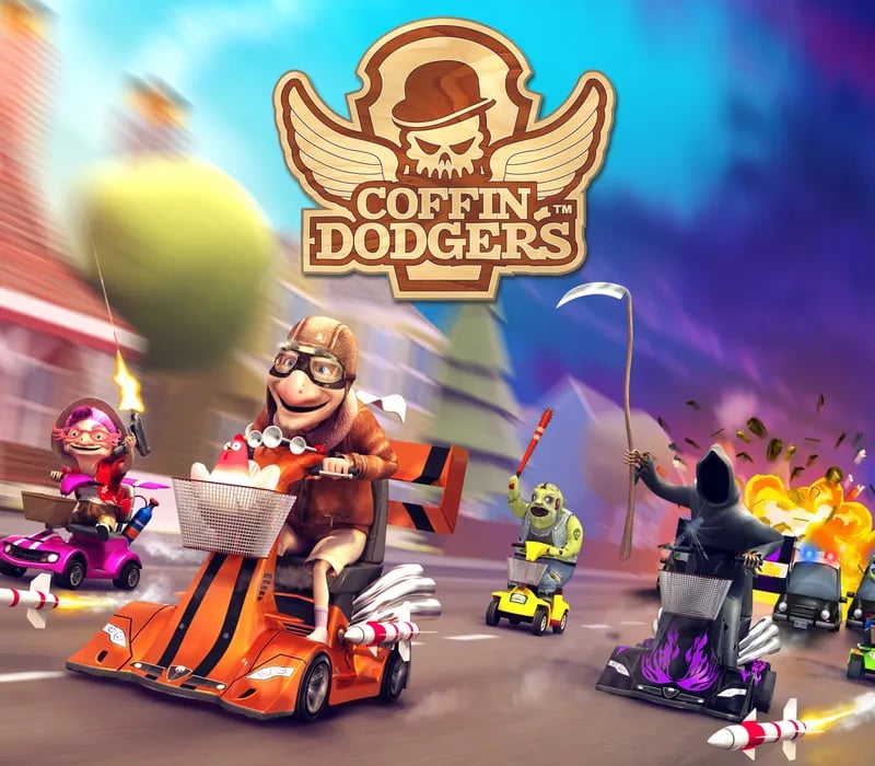 Okładka gry COFFIN DODGERS Xbox One & Series X/S