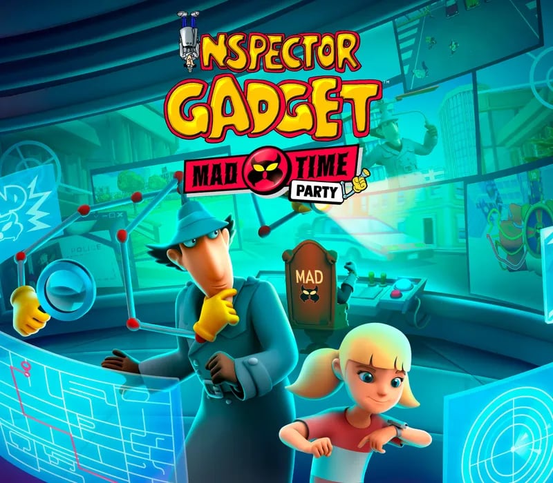 Okładka gry INSPECTOR GADGET - MAD TIME PARTY Xbox One & Series X/S