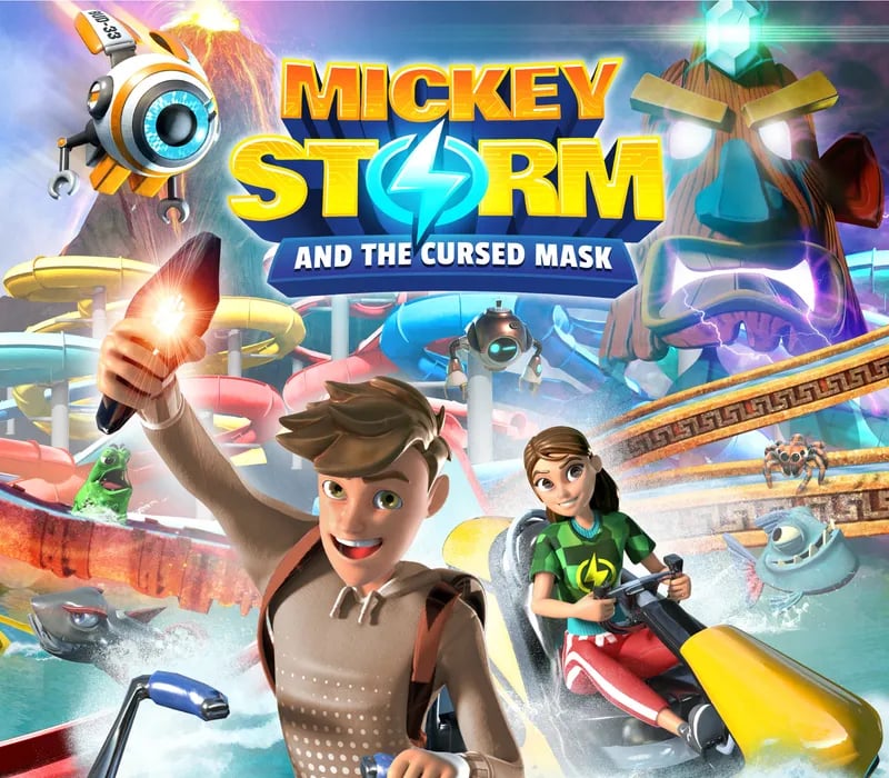 Okładka gry MICKEY STORM AND THE CURSED MASK Xbox One & Series X/S