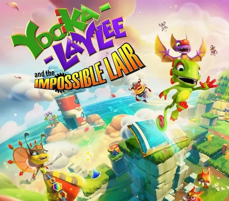 Okładka gry YOOKA-LAYLEE AND THE IMPOSSIBLE LAIR Xbox One & Series X/S