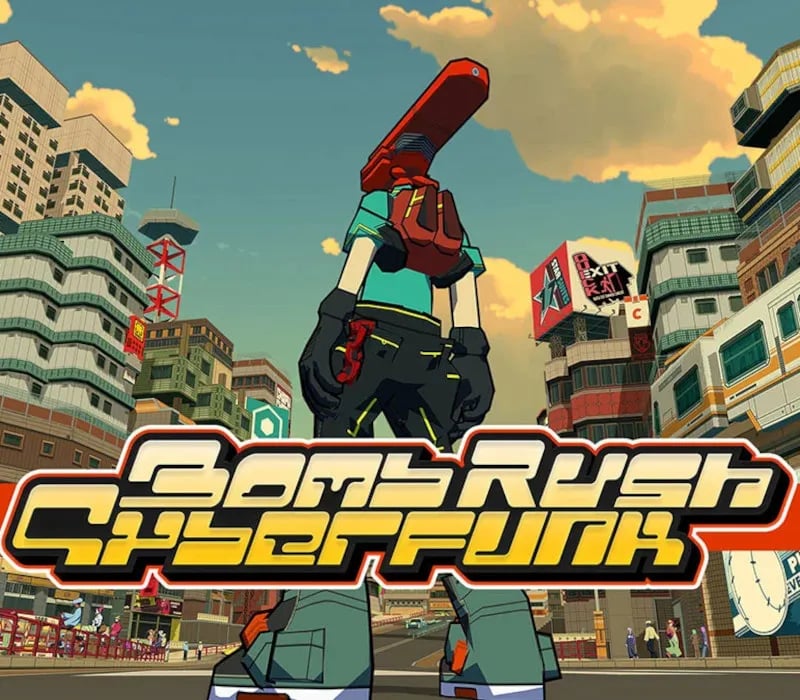 Okładka gry Bomb Rush Cyberfunk