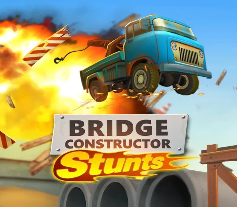 Okładka gry BRIDGE CONSTRUCTOR STUNTS Steam