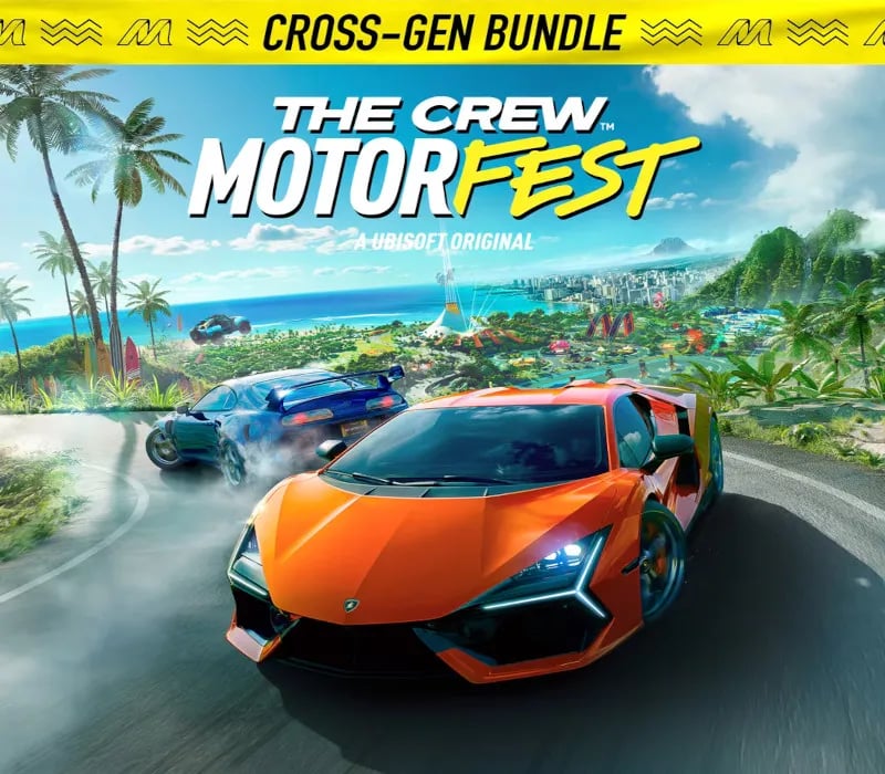 Okładka gry THE CREW MOTORFEST CROSS-GEN BUNDLE Xbox One & Series X/S