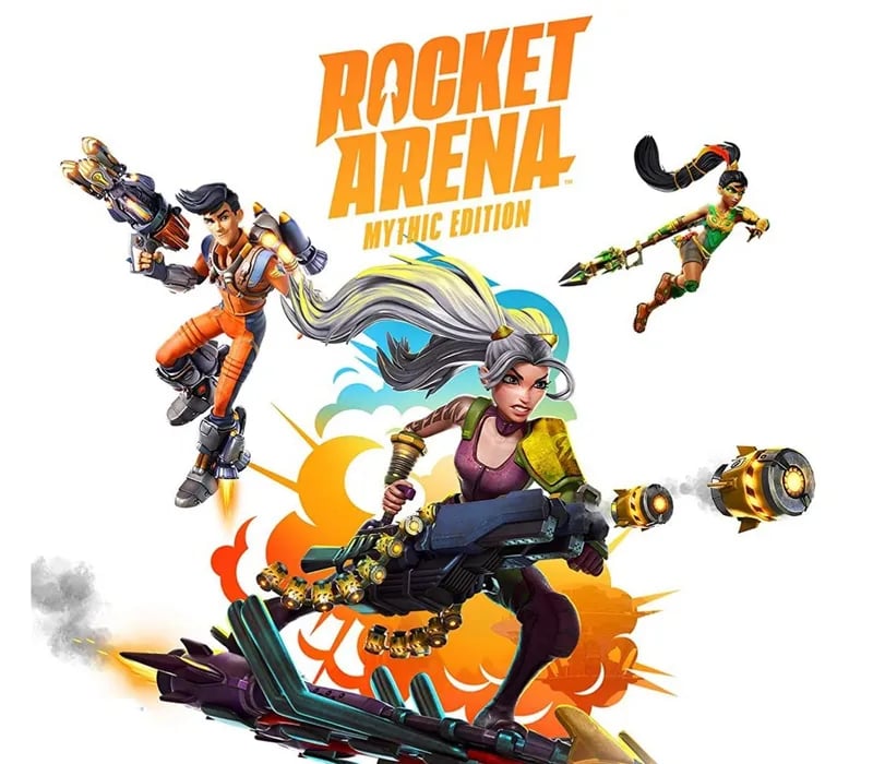 Okładka gry ROCKET ARENA MYTHIC EDITION Xbox One & Series X/S