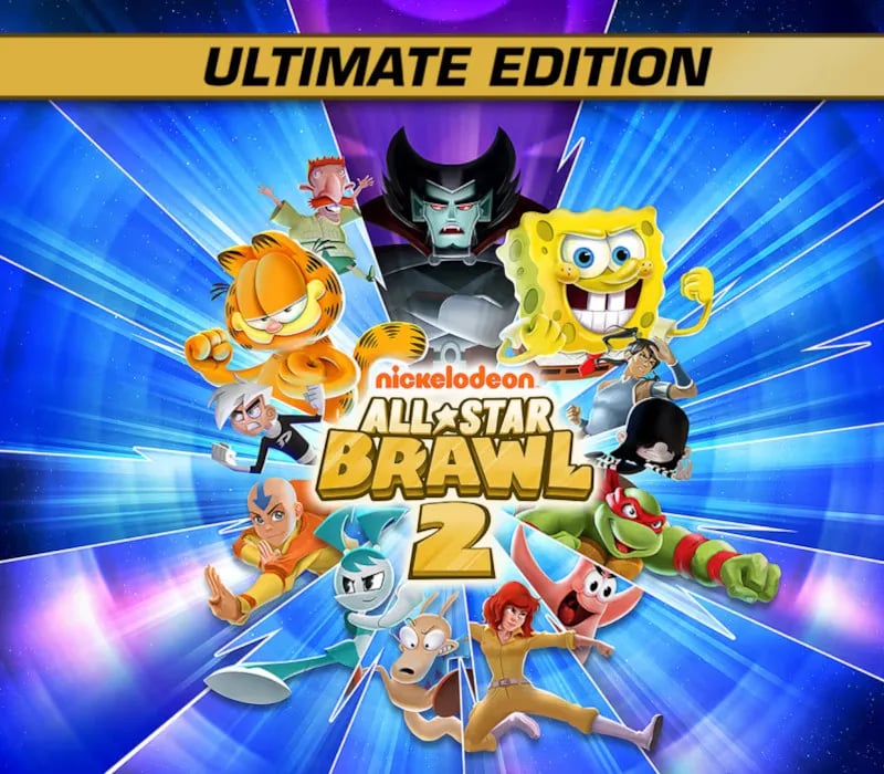 Okładka gry Nickelodeon All-Star Brawl 2: Ultimate Edition STEAM KLUCZ KOD
