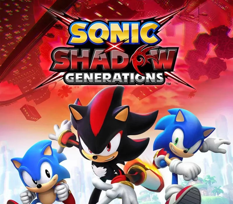 Okładka gry SONIC X SHADOW GENERATIONS Xbox One & Series X/S