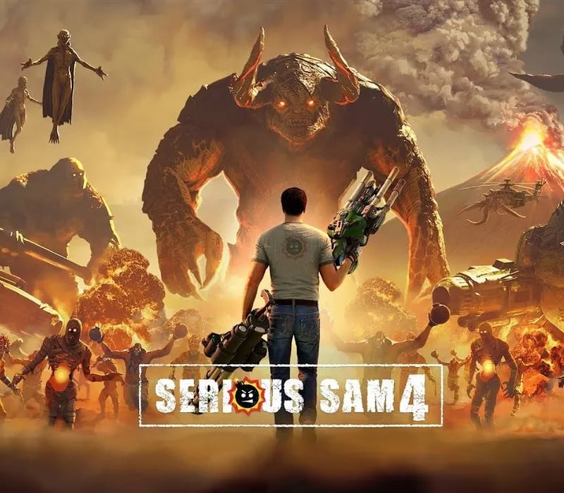 Okładka gry SERIOUS SAM 4 Xbox Series X/S
