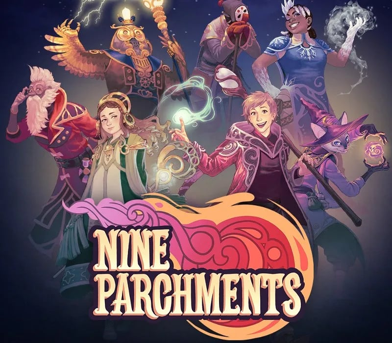 Okładka gry Nine Parchments STEAM KLUCZ