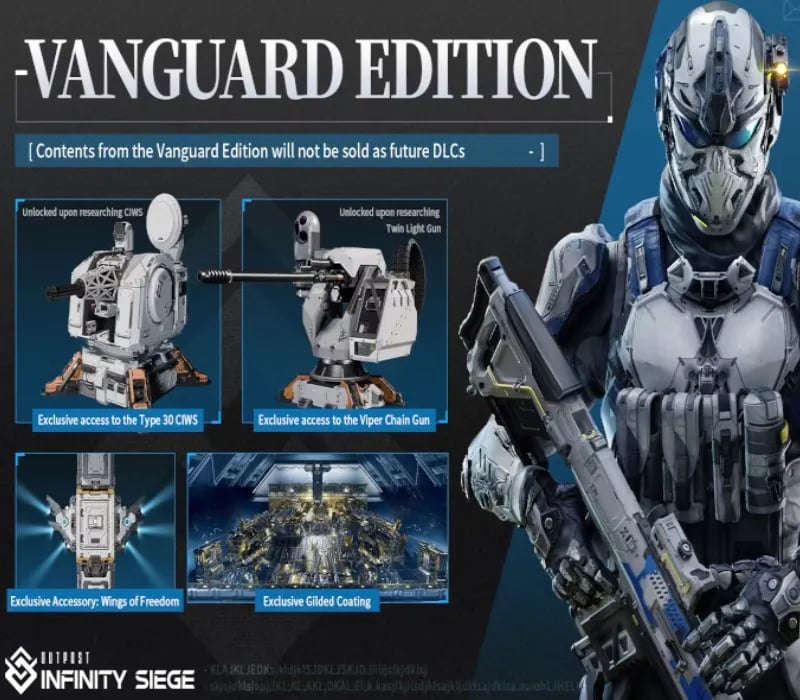 Okładka gry OUTPOST INFINITY SIEGE VANGUARD EDITION Steam