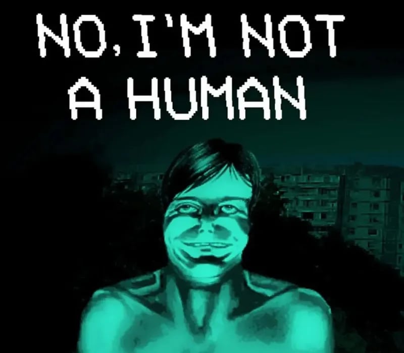 Okładka gry I'm not a Human STEAM KLUCZ