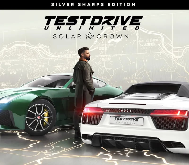 Okładka gry TEST DRIVE UNLIMITED SOLAR CROWN SILVER SHARPS EDITION Xbox One & Series X/S