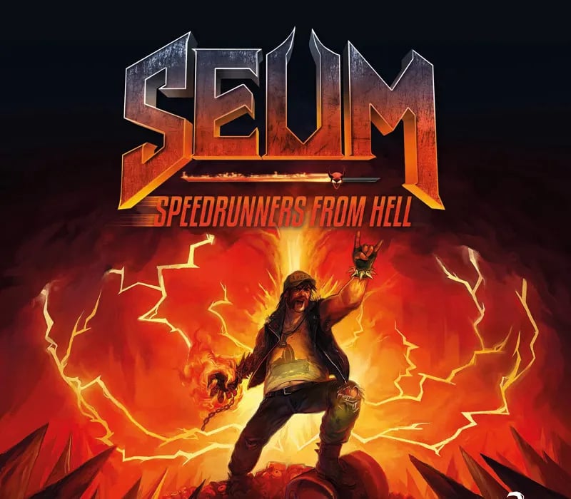 Okładka gry SEUM: Speedrunners from Hell STEAM KLUCZ