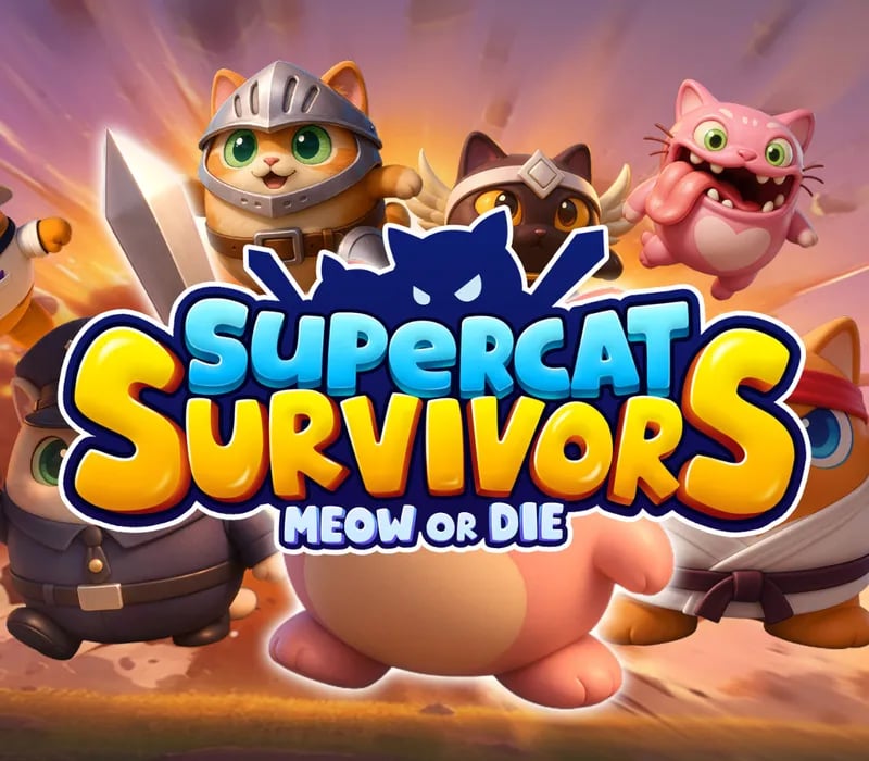 Okładka gry Supercat Survivors: Meow or Die
