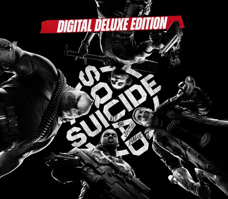 Okładka gry SUICIDE SQUAD: KILL THE JUSTICE LEAGUE DIGITAL DELUXE EDITION Xbox One & Series X/S