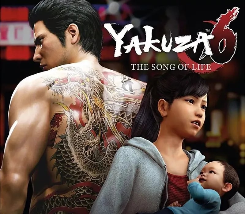 Okładka gry YAKUZA 6: THE SONG OF LIFE Xbox One & Series X/S