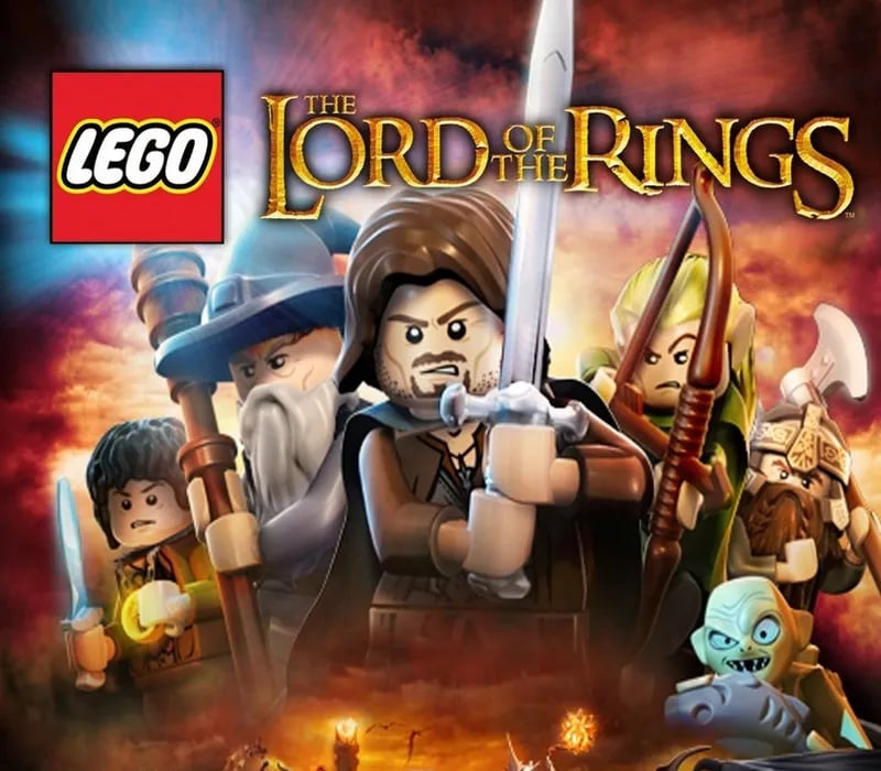 Okładka gry LEGO The Lord of the Rings STEAM KLUCZ