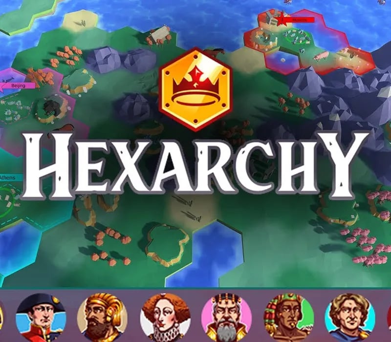 Okładka gry Hexarchy STEAM KLUCZ