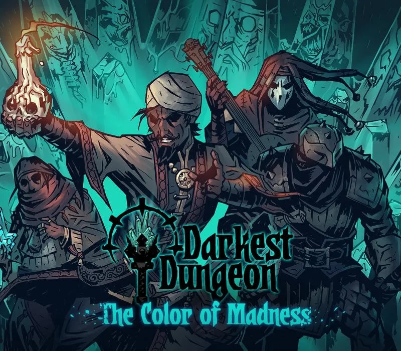 Okładka gry DARKEST DUNGEON THE COLOR OF MADNESS Steam