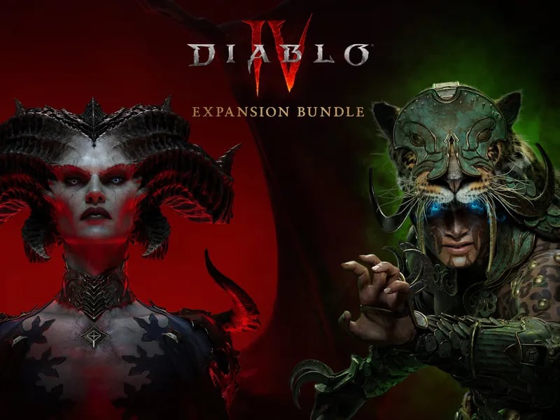 Okładka gry DIABLO IV + VESSEL OF HATRED Xbox One & Series X/S