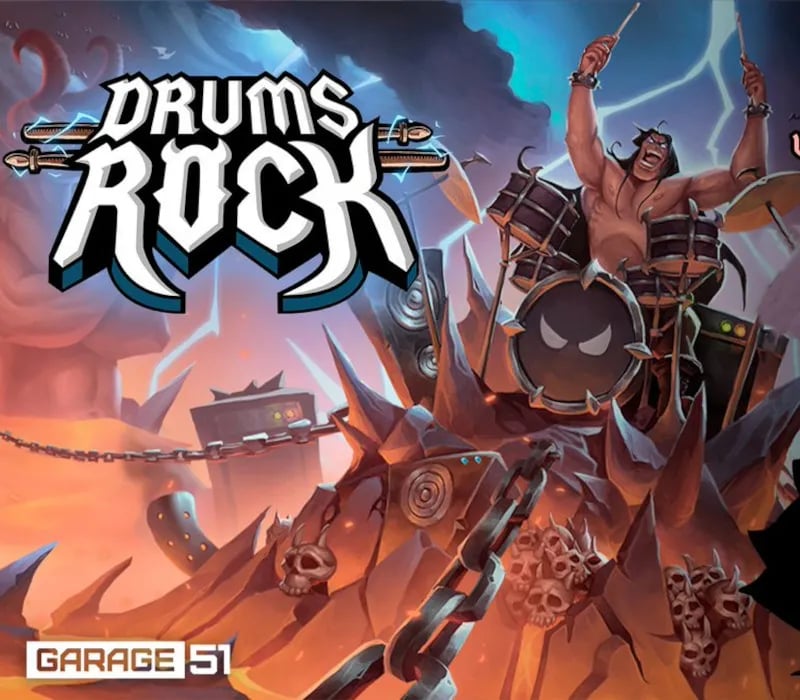 Okładka gry Drums Rock STEAM KLUCZ