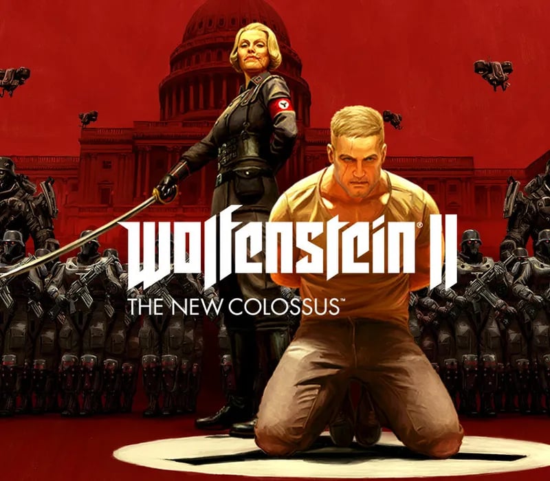 Okładka gry Wolfenstein II: The New Colossus STEAM KLUCZ