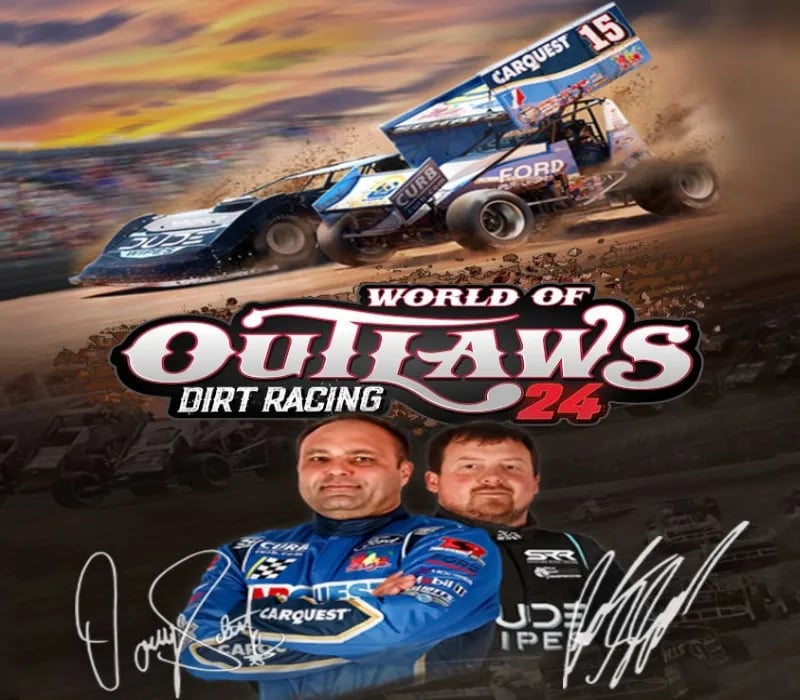 Okładka gry WORLD OF OUTLAWS DIRT RACING Xbox One & Series X/S