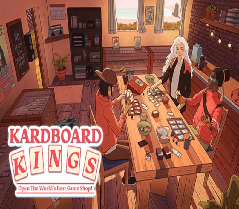 Okładka gry KARDBOARD KINGS CARD SHOP SIMULATOR Steam