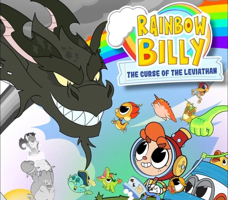 Okładka gry RAINBOW BILLY THE CURSE OF THE LEVIATHAN Steam