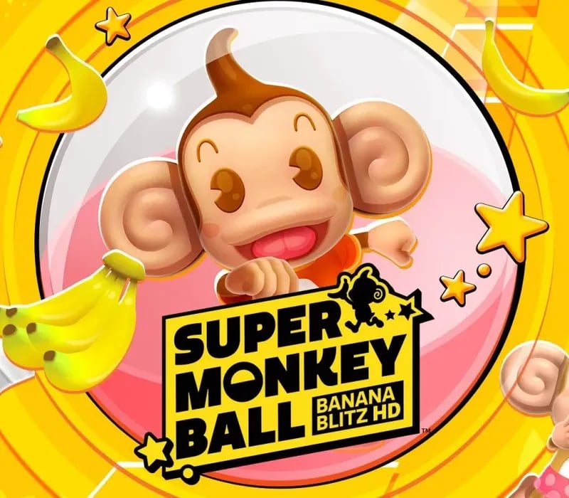 Okładka gry SUPER MONKEY BALL BANANA BLITZ HD Xbox One & Series X/S