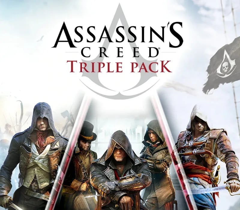 Okładka gry ASSASSIN'S CREED TRIPLE PACK Xbox One & Series X/S