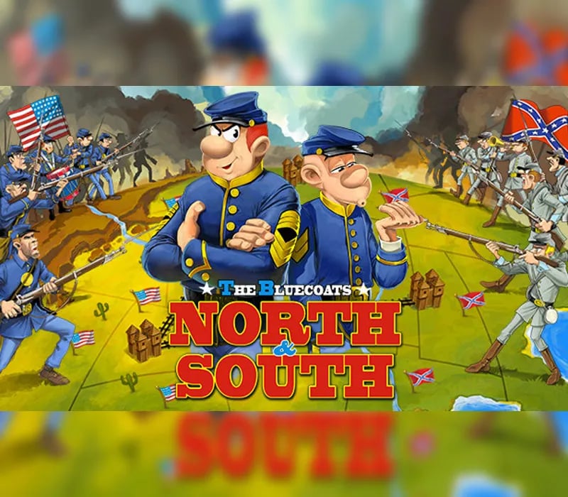 Okładka gry THE BLUECOATS NORTH & SOUTH Steam