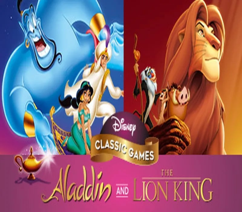 Okładka gry DISNEY CLASSIC GAMES ALADDIN THE LION KING Steam