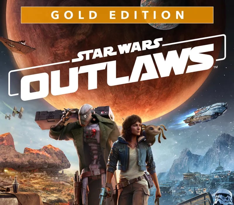 Okładka gry STAR WARS OUTLAWS: GOLD EDITION Xbox Series X/S
