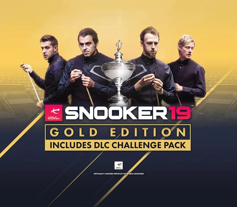 Okładka gry SNOOKER 19 GOLD EDITION Xbox One & Series X/S