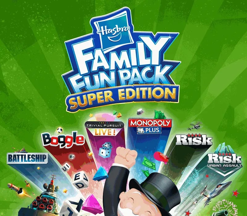 Okładka gry HASBRO FAMILY FUN PACK SUPER EDITION Xbox One & Series X/S