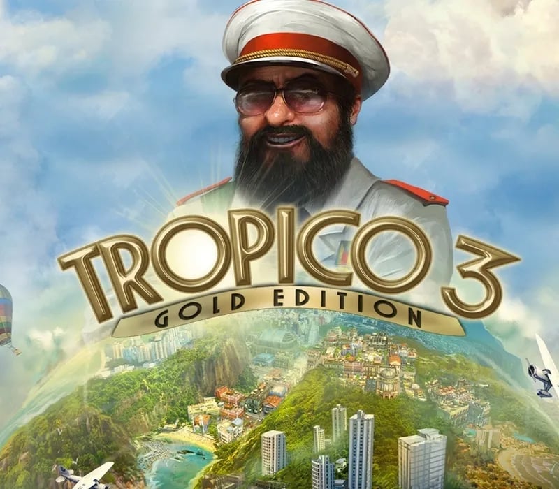 Okładka gry Tropico 3: Gold Edition STEAM KLUCZ
