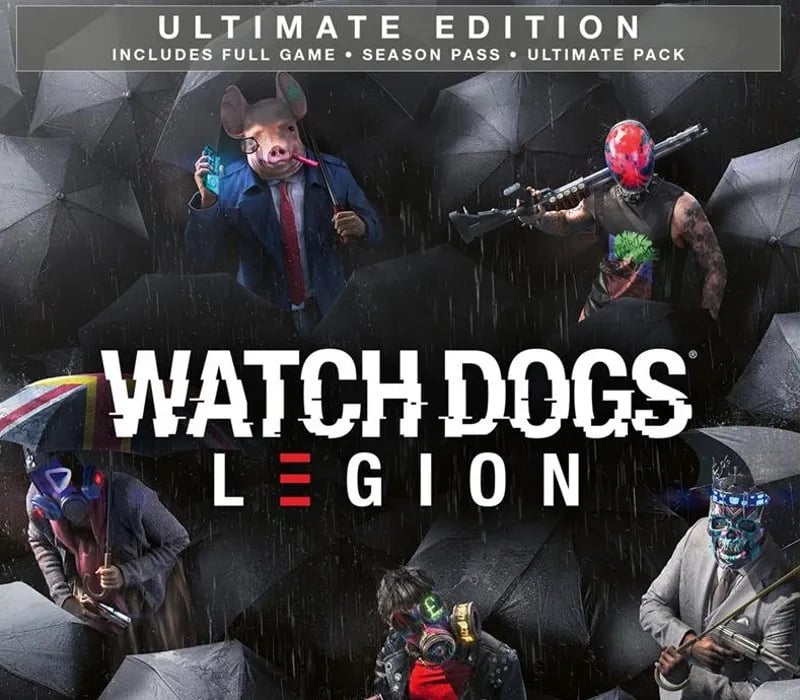 Okładka gry WATCH DOGS LEGION ULTIMATE Xbox One & Series X/S