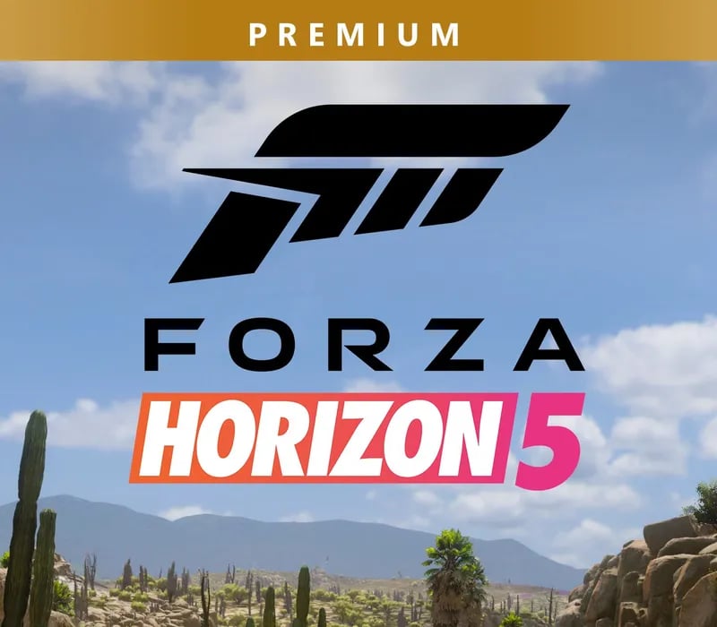 Okładka gry FORZA HORIZON 5 PREMIUM EDITION Xbox One & Series X/S