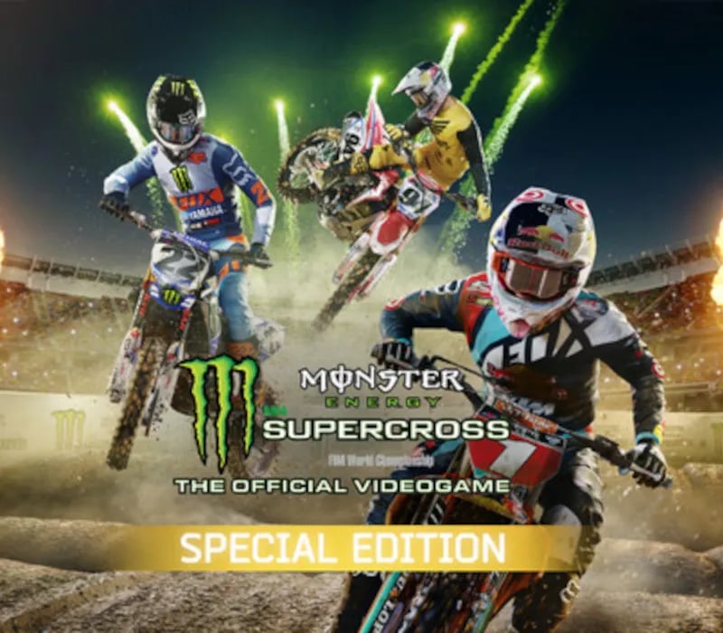 Okładka gry MONSTER ENERGY SUPERCROSS SPECIAL EDITION Xbox One & Series X/S
