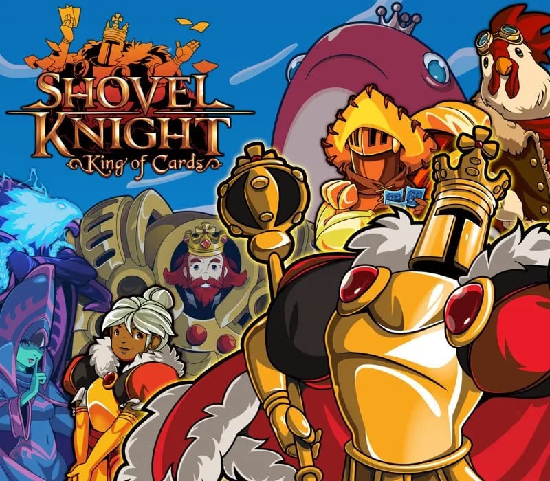 Okładka gry Shovel Knight: King of Cards STEAM KLUCZ