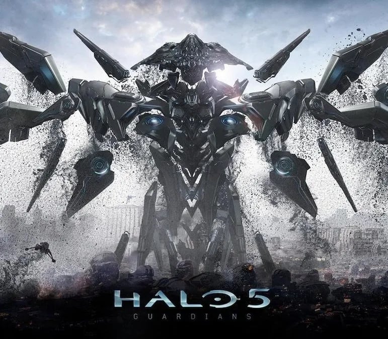 Okładka gry HALO 5 GUARDIANS DIGITAL DELUXE EDITION Xbox One & Series X/S